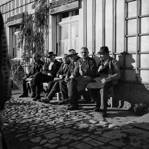 Den Arbeitstag ausklingen lassen, 1934