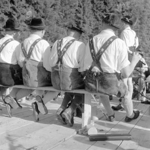Edelweißhosenträger, 1951
