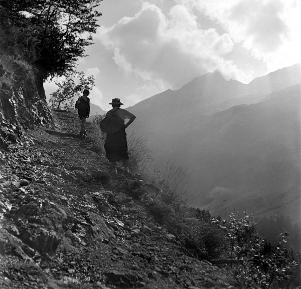 Morgendlicher Aufbruch ins Bärgründle, 1939