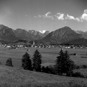 Blick auf Oberstdorf, 1946