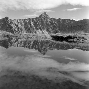 Nebelstimmung am Hochvogel, 1952