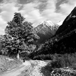 Mit dem Motorrad unterwegs