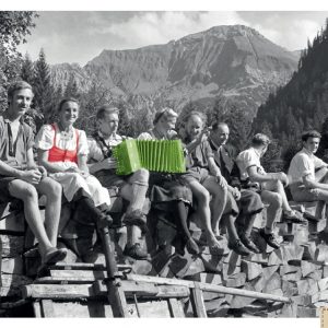 Postkarte "Auf der Alm"