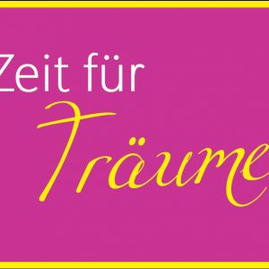Postkarte "Zeit für Träume"
