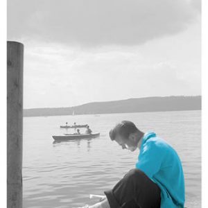 Postkarte "Allgäuer James Dean"
