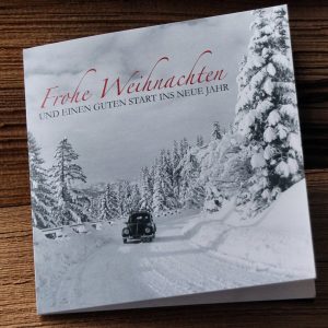 Lala Weihnachtskarte "Käfer"