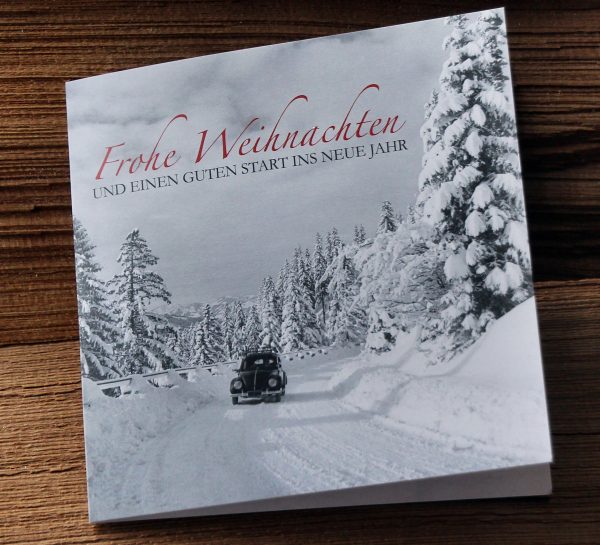 Lala Weihnachtskarte "Käfer"