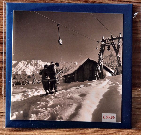 Lala Weihnachtskarte "Winterglück"